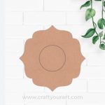 Diya tealight holder design 7