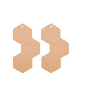 Geometric earrings design 23