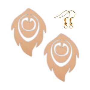 Fether earrings design 10