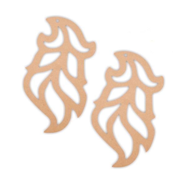 Fether earrings design 8