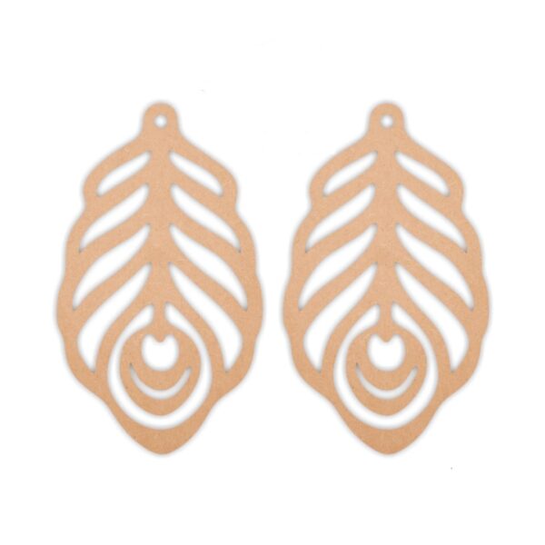Fether earrings design 4