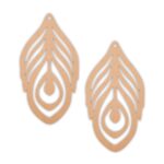 Fether earrings design 11