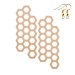 Geometric earrings design 25