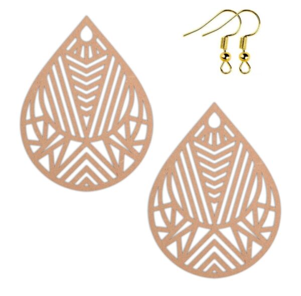 Drop earrings design 1