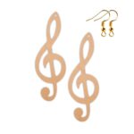 Music earrings design 1