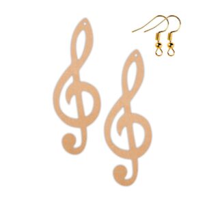 Music earrings design 1