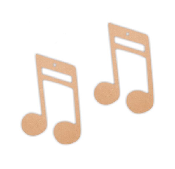 Music earrings design 2