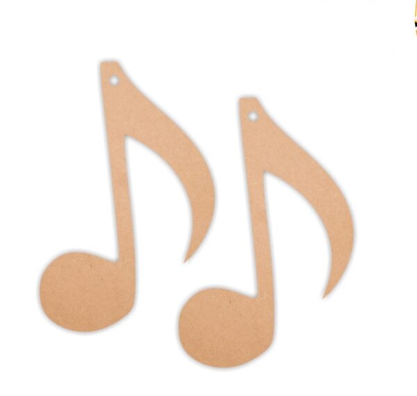 Music earrings design 3