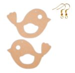 Bird earrings design 4