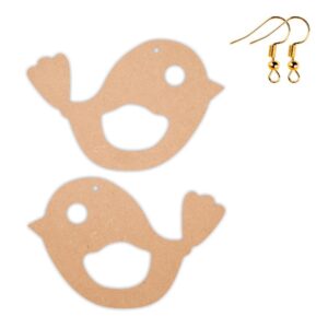 Bird earrings design 4