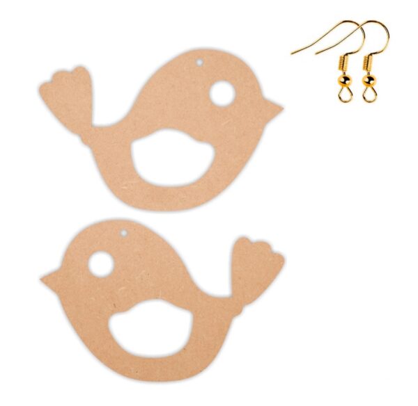 Bird earrings design 4