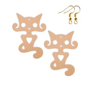 Cat earrings design 1