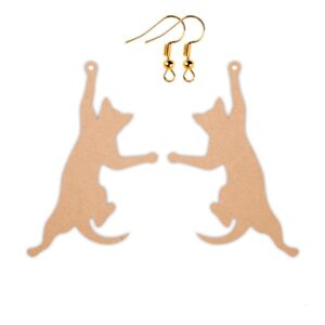 Cat earrings design 2