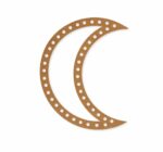 Macrame ring moon design 2
