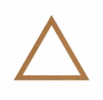 Macrame ring triangle design 1