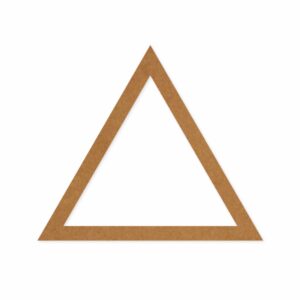 Macrame ring triangle design 1