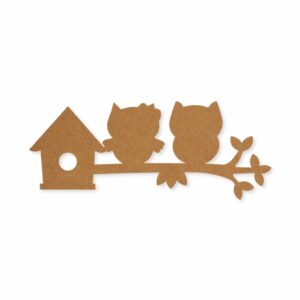 Owl name plate design