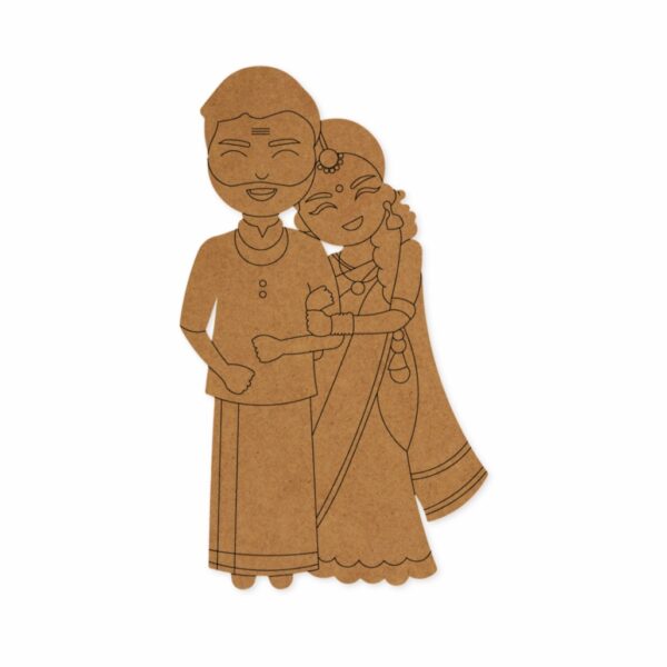 South Indian couple design 1