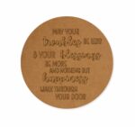Premarked text round base design 1