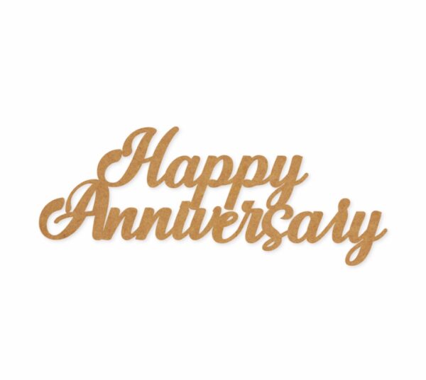 Happy anniversary text design 1