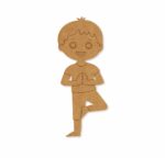 Yoga Boy Pre Marked  MDF Design 1