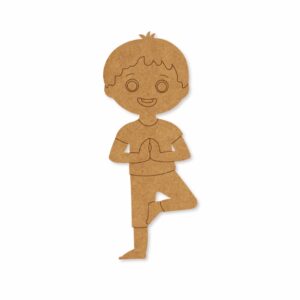 Yoga Boy Pre Marked  MDF Design 1