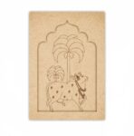 Pichwai cow premarket jharokha design 4