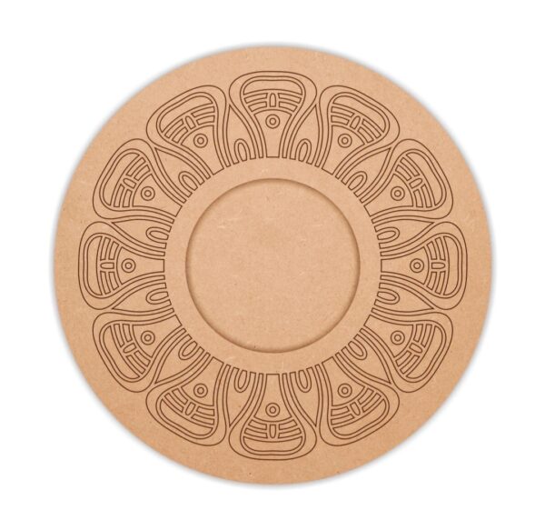 Premarket round tea light holder design 37