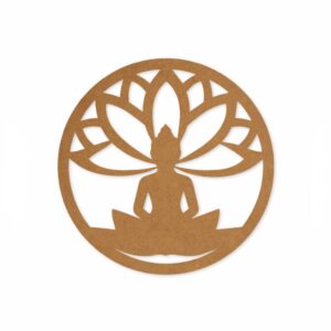 Buddha lotus design 1