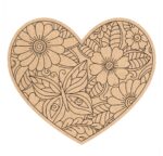 Heart Mandala design 1