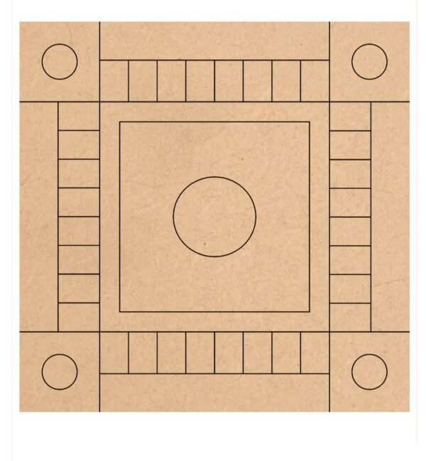 Square Mandala design 1