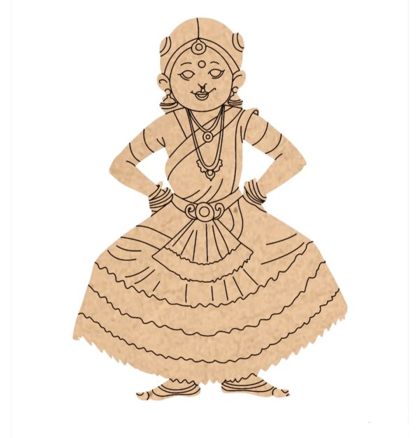 Bharatnatyam pose design 2