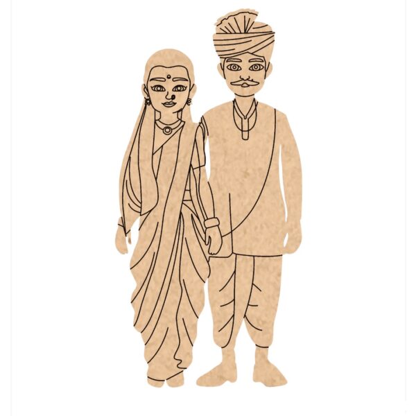 Marathi couple design 1