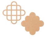 Simple pattern kolam art design 1