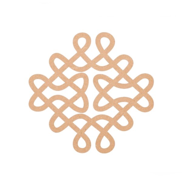 Monoline kolam art design 1