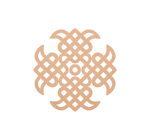 Disigner plain kolam art design 1