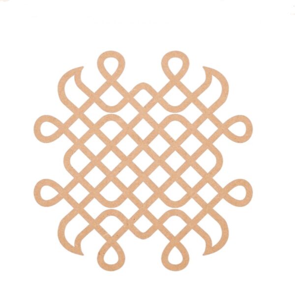 Mugga pattern kolam art design 3