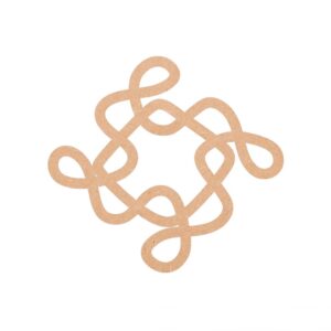 Swastik pattern kolam art design 2