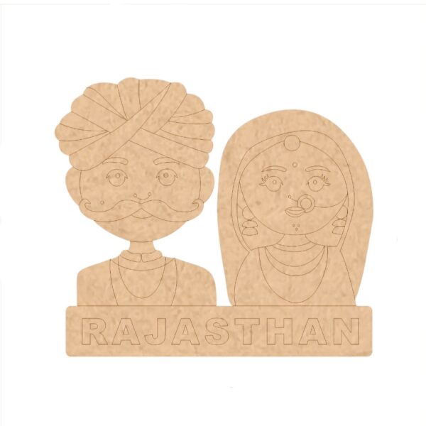 Rajasthani couple design 1