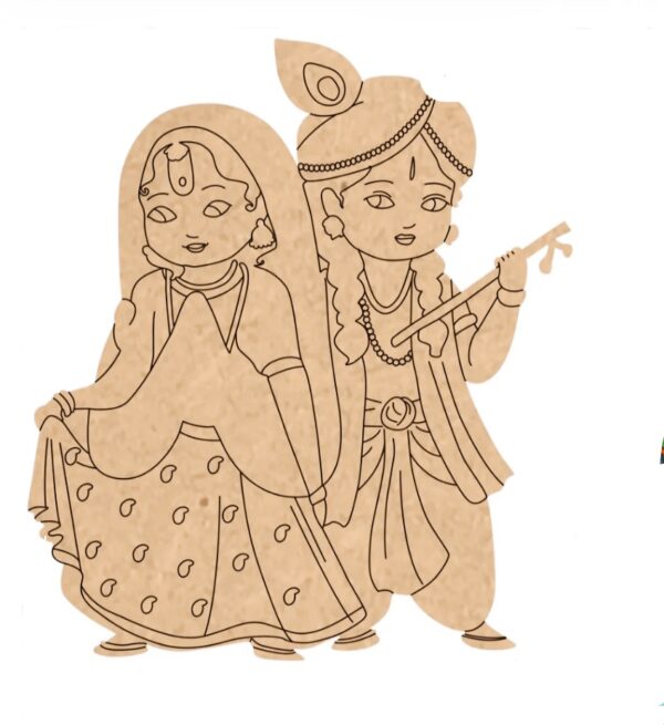 Bal Radha Krishna design 1