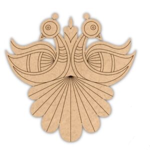 Madhubani peacock design 1