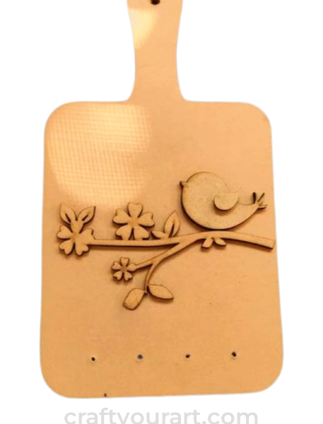 Keyholder with Bird