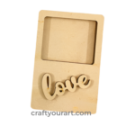 Polaroid Frame With Love Word
