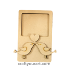Polaroid Frame With Bird Embellishments