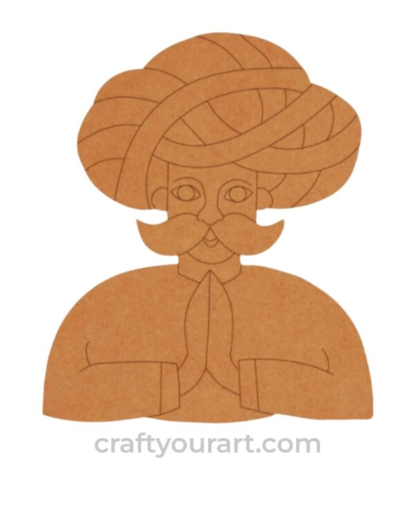 Rajasthani Man Design 7