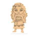 Kids Cartoon Moanna Base