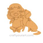 Girl with Dog Base