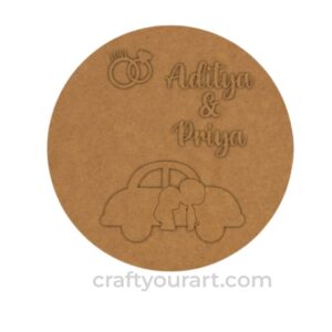 Car Couple Nameplate Design 2