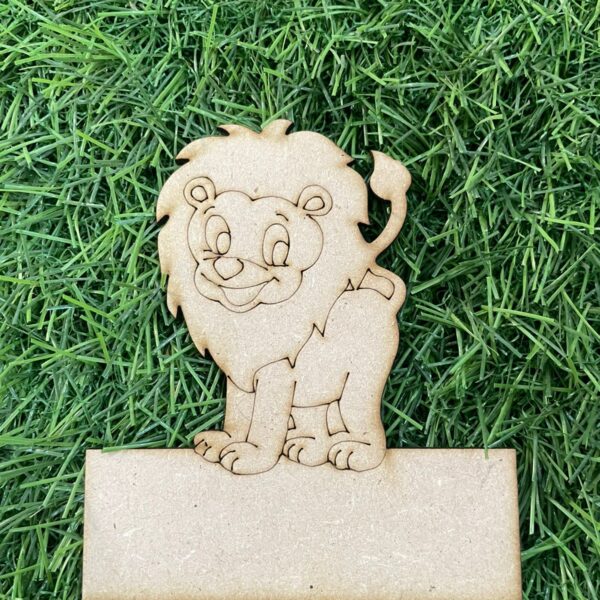 Lion Mini Nameboard