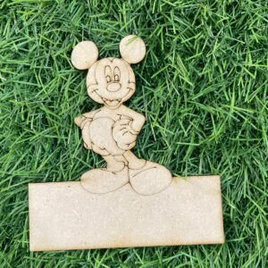 Mickey mouse Mini Nameboard
